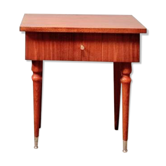 Vintage mahogany bedside table