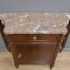 Small Mahogany Serving Cabinet, Louis XVI Style – 19th Century