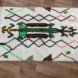 Handmade traditional carpet 250cm x 150cm Moroccan