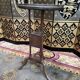 Louis XVI style pedestal table marble