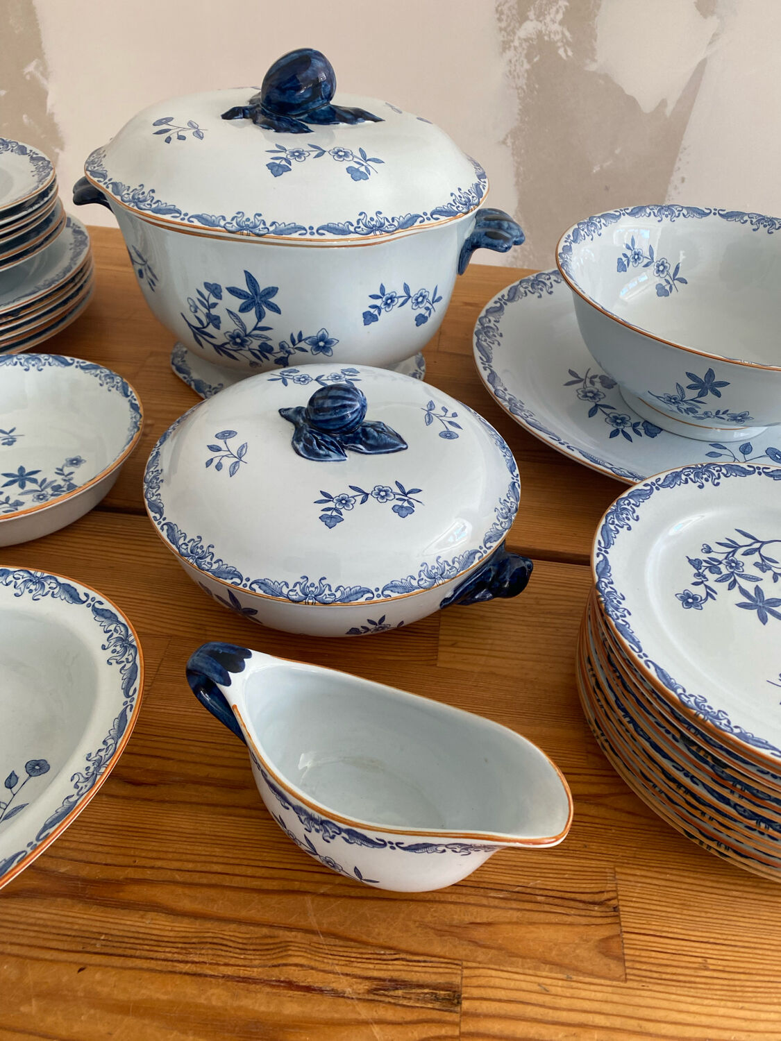 Swedish Service 34 pieces Ostindia Rorstand