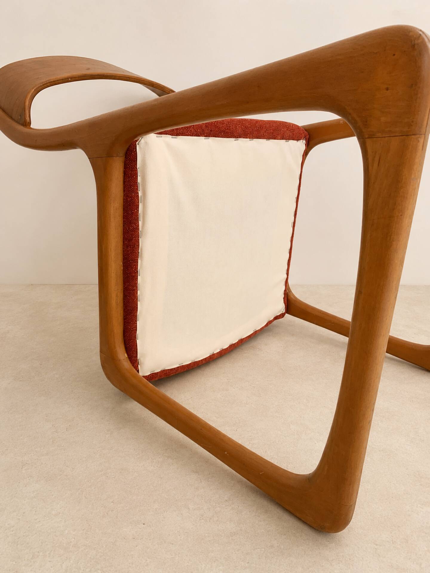 Set of 4 Baumann sled chairs