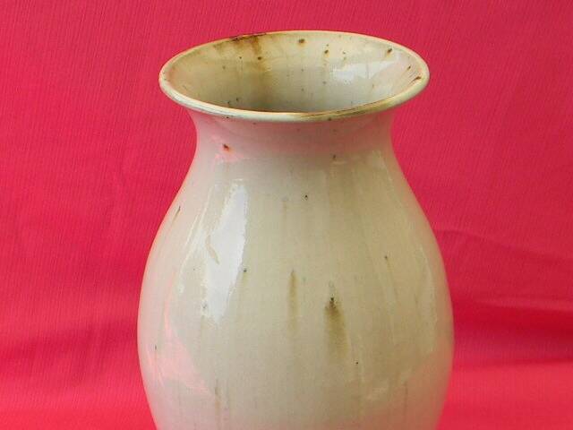 Vase en grès vernissé de Jacques VILAIN La Borne.