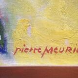 Peinture de pierre meurice titre camélias