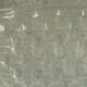 Jardiniere en verre epoque vintage annees 70