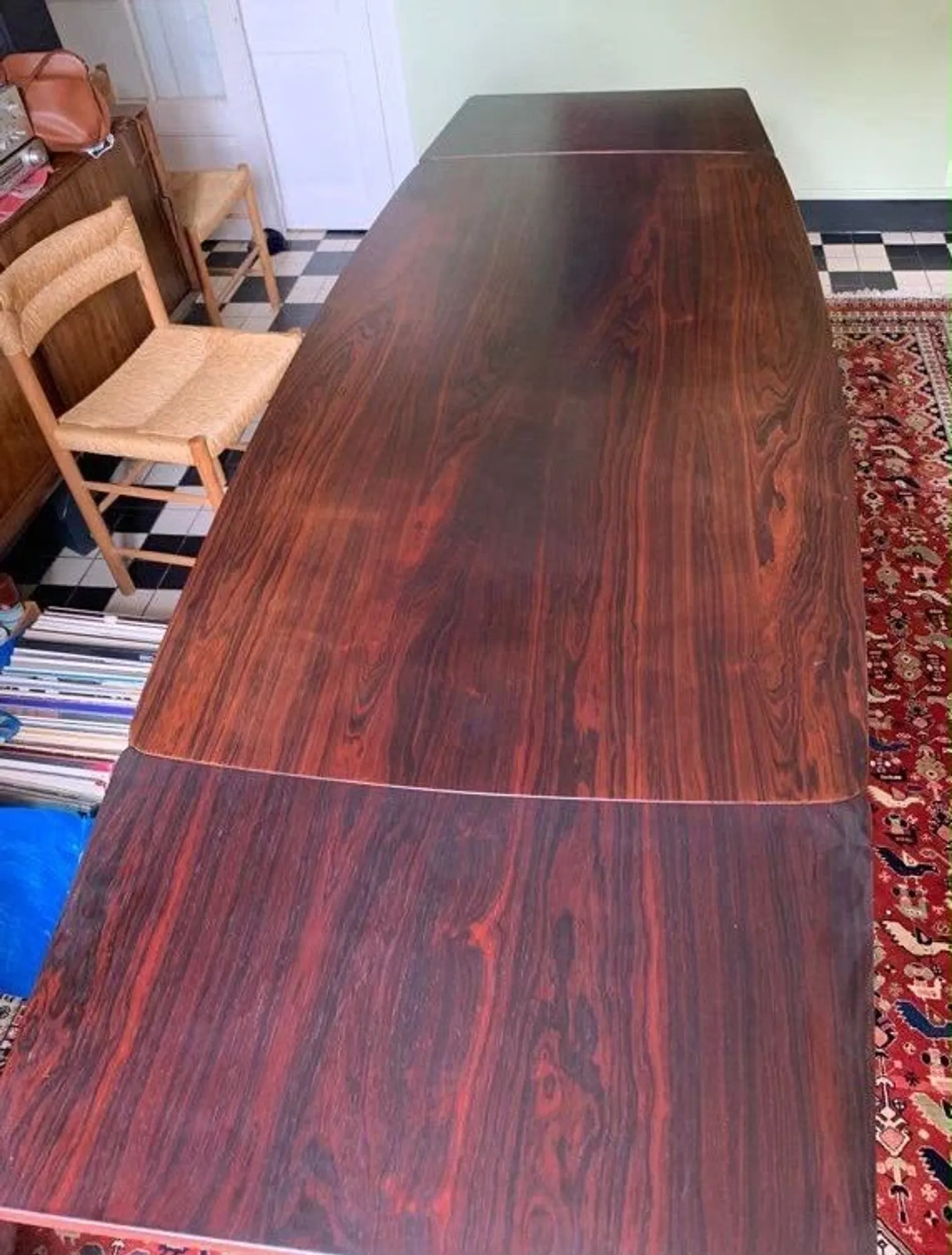 table a manger Bruno Hansen palissandre
