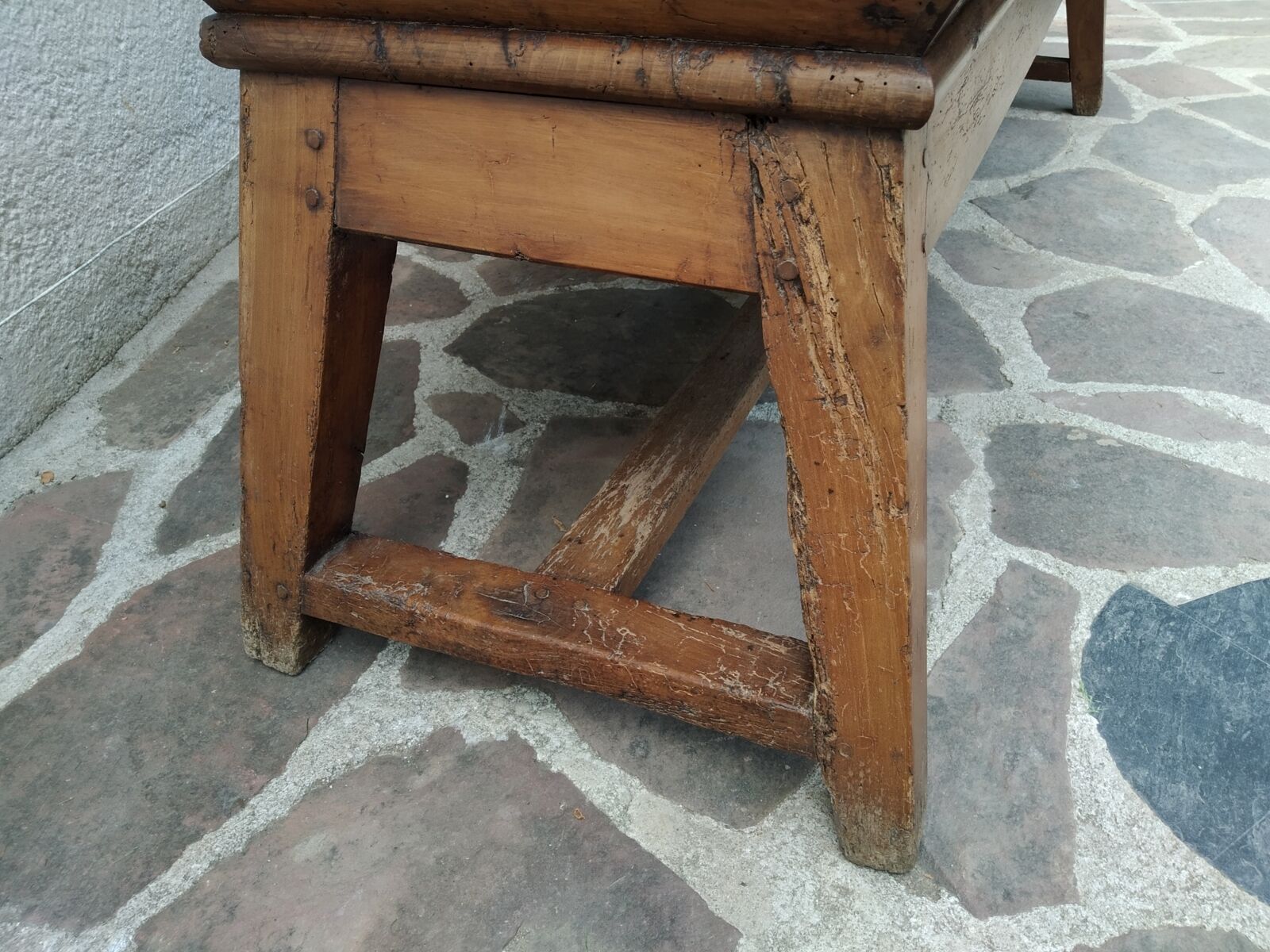 Table de ferme pétrin