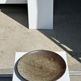 Indonesian green ceramic dish D:26.5