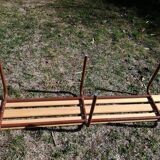 Bench of schoolchildren