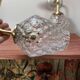 Pair of vintage bubble glass wall lights