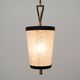 ARLUS chandelier in brass and glass, 1960