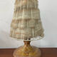 Vallauris stoneware lamp, signed Sesame