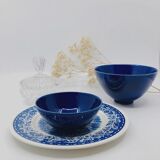Villeroy & Boch dessert service, Blue Castle model