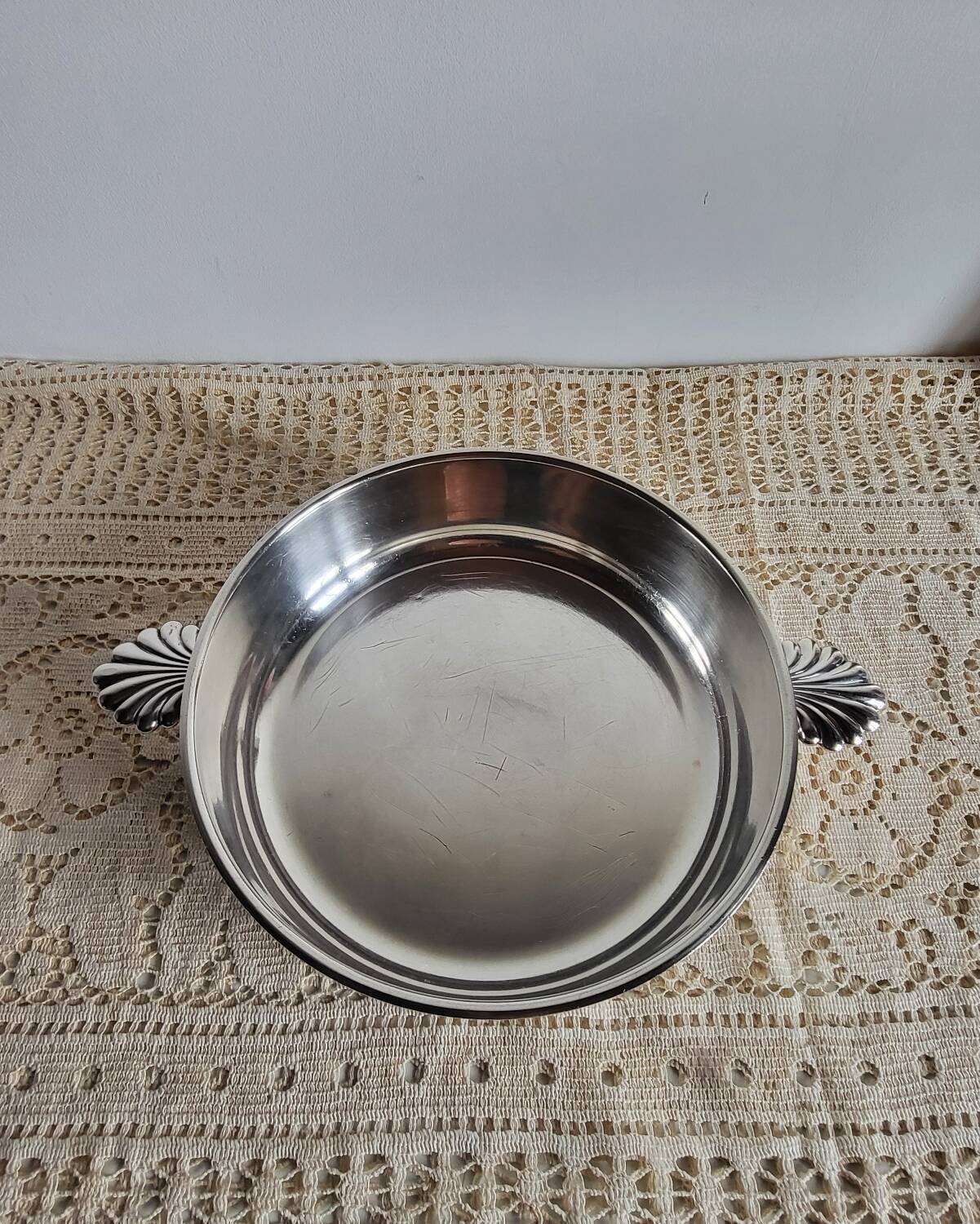 Silver-plated dish Meurgey Paris