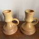 Stoneware candle holders
