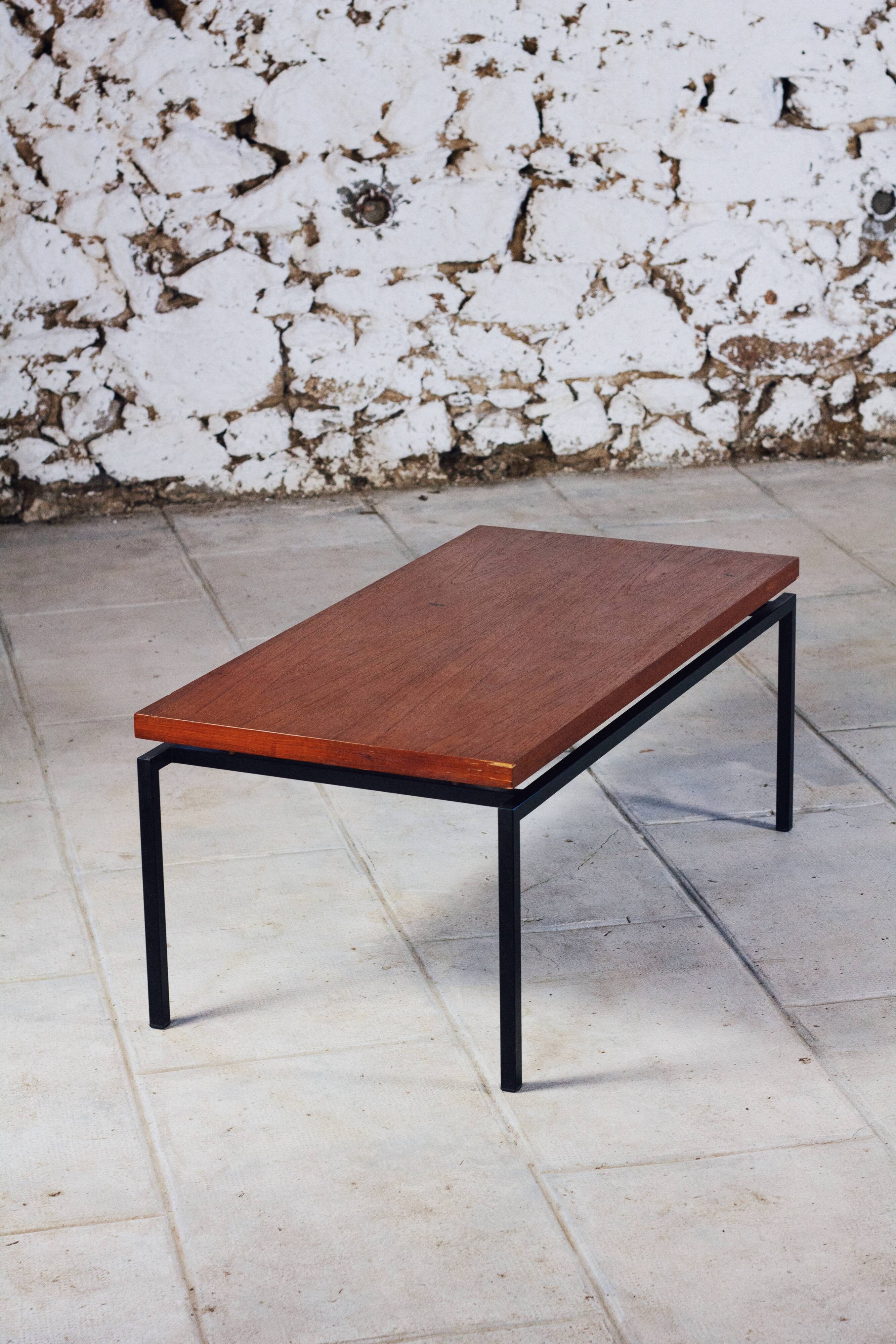 Modernist teak coffee table, 1960