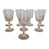 Verres à vin cristal d´arques