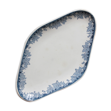 Iron clay dish "Platane" model Saint Amand and Hamage early 20th century