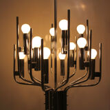 Chandelier from Sciolari in chromed metal, 1970
