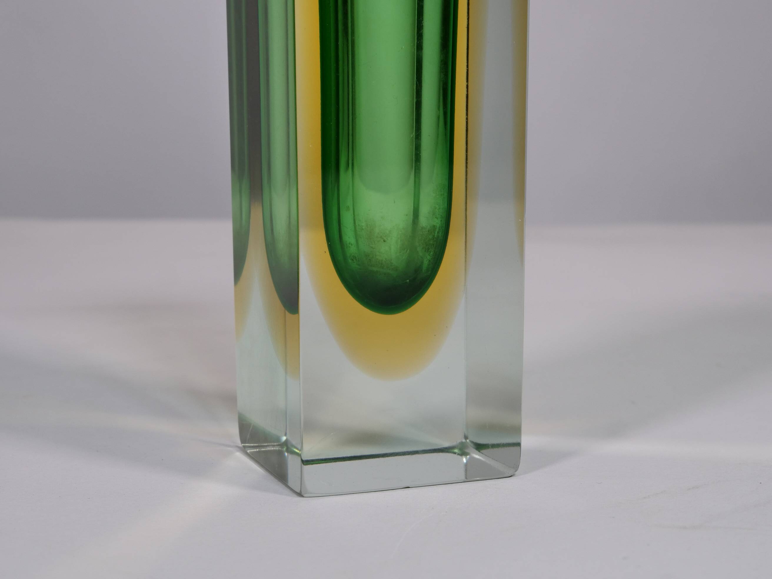 Murano Sommerso Glass Vase by Flavio Poli, 1970