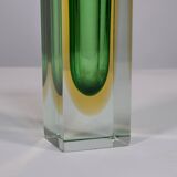 Murano Sommerso Glass Vase by Flavio Poli, 1970
