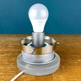 White opaline glass table lamp, Italy, 1970s