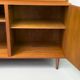 Vintage Teak Bookcase with Desk from Omann Jun, 1960s