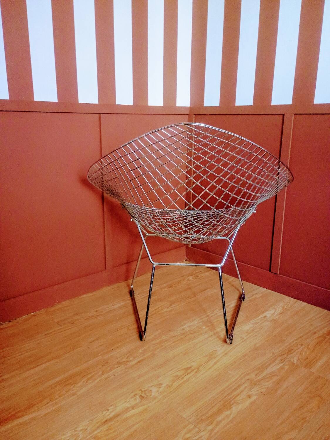 Fauteuil métal diamond