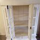 Large wardrobe, storage unit - White painted wood - Colonial, Indonesian