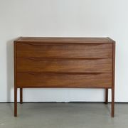 Commode en teck danois no34 par Kai Kristiansen années 1960