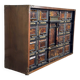 Cabinet in blackened wood and blond tortoiseshell, Italy, late 17th century