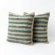 Set of 2 vintage Turkish cushion covers 51x51 cm