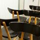 Set of 6 restored Luterma "banana" chairs