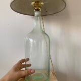 Old demijohn lamp