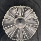 Coupe à fruits en verre transparent « Vagues »