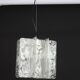 1 of 2 Murano glass chandeliers designed by Carlo Nason for Mazzega, 1970s.