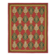Handmade European Vintage Aubusson Kilim 272 cm x 346 cm