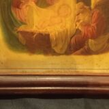 Gravure ancienne « L'Adoration des bergers » — Rare et authentique