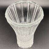 Medium-sized worked glass vase