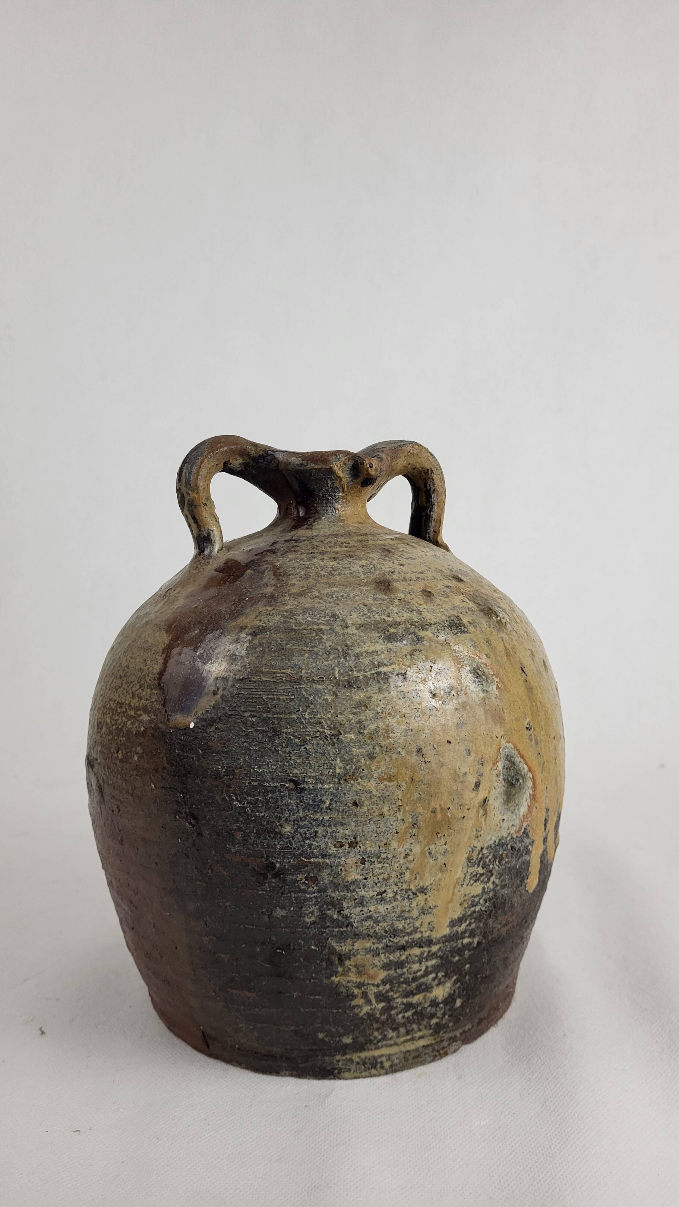 Cruche Toule en grès de Puisaye XIXème