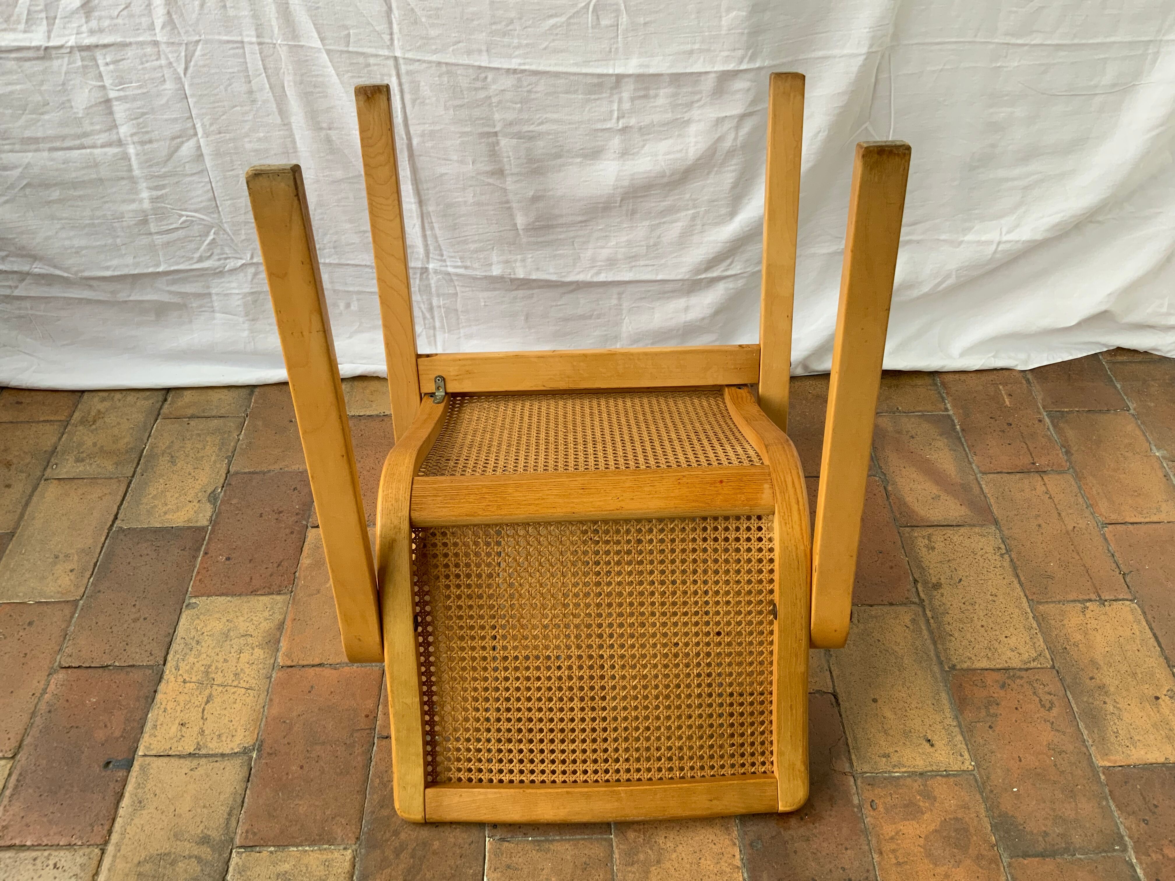 Vintage canned armchair