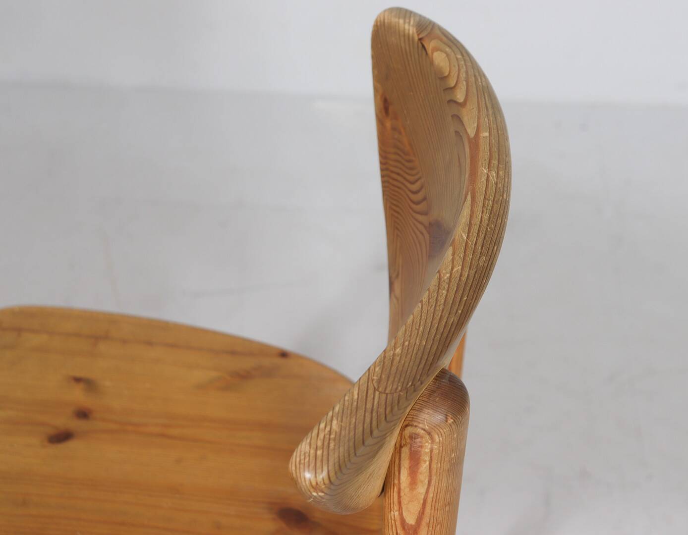 Lot de 6 chaises de salle à manger, Rainer Daumiller, bois de pin, années 1970