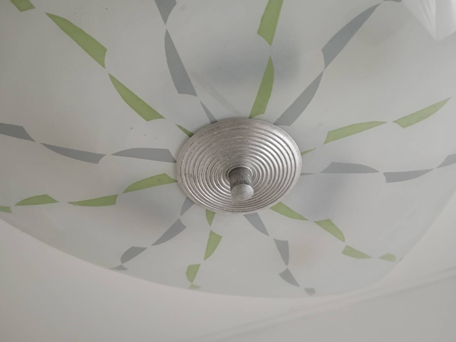 Zukov opal glass pendant chandelier, 1960s