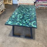 Table zellige artisanal  180x90x76 cm