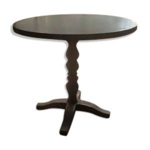 Table ronde en bois