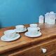 Four cups of Bavarian porcelain