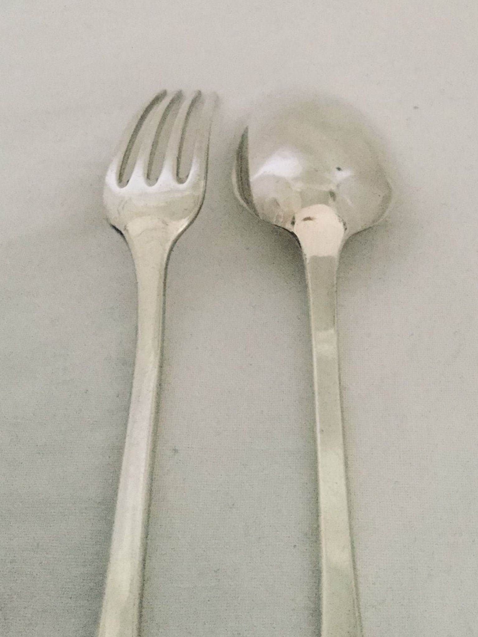 Couverts d’enfants en argent christofle