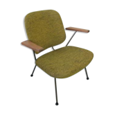 Chair with armrests in wood by W.H. Gispen for Kembo 1950 s