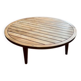 Table basse en bois d’acajou