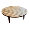 Mahogany wood coffee table